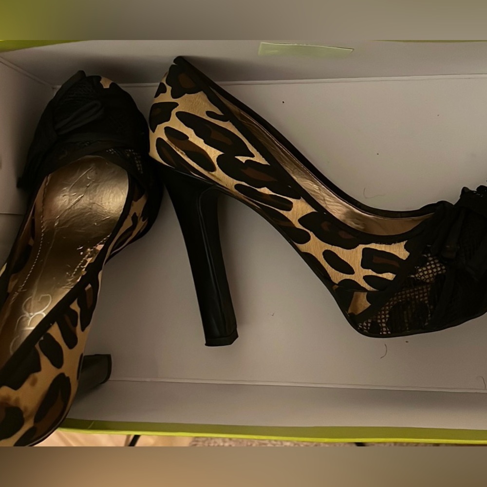 BCBG Leopard Print Shoes
